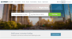 Desktop Screenshot of comcast.careerbuilder.com