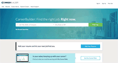 Desktop Screenshot of m.careerbuilder.com