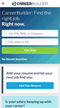 Mobile Screenshot of careerbuilder.com